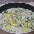 Pilaf de primăvară Desigur, aţi putea considera că reţeta de mai la vale nu e nimic mai mult decât o variaţiune pe tema pilaf de urzici, după cum m-aţi putea crede pe cuvânt...