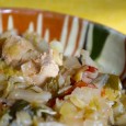 Varză nouă cu carne de pui E, dacă vreți, o reinterpretare de vară timpurie a unei clasice verze cu carne, însă rezultatul final e suficient de departe pentru a o putea considera o mâncare aparte. Frăgezimea...