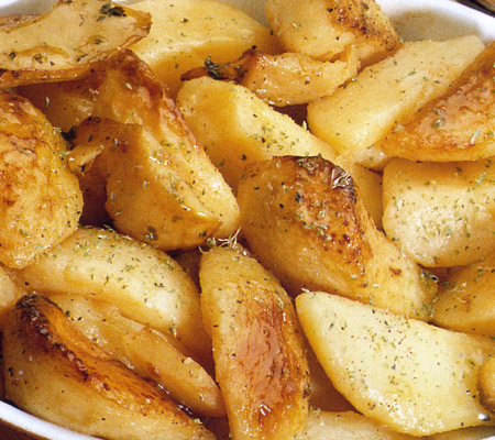 Cartofi la cuptor grecești