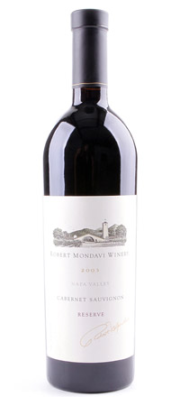 vin Robert Mondavi Reserve